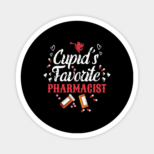 Cupid's Favorite Pharmacist Magnet by captainmood